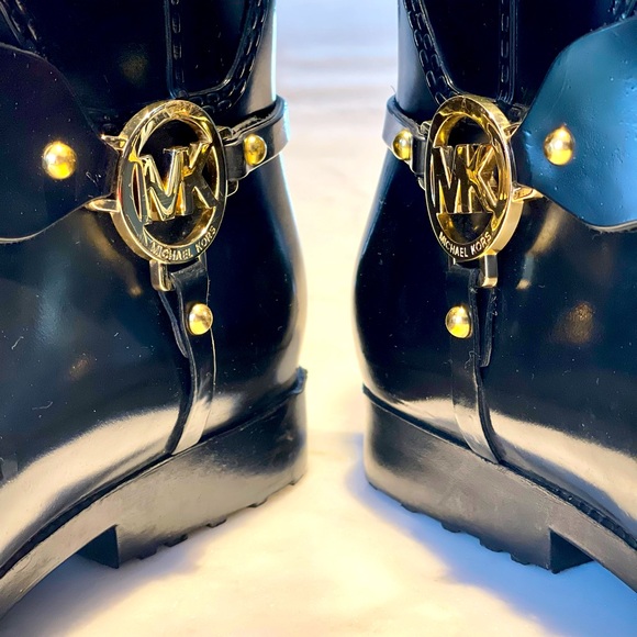 Michael Kors Rainboots - Size 8 - Picture 1 of 10